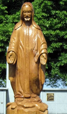 Oak Knoll Jesus Statue